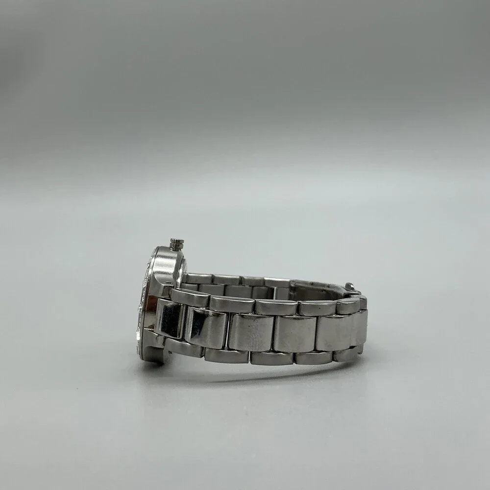 DKNY NY-8485 Women Watch 29mm MOP Dial Crystal Bezel Stainless New Battery 6.25